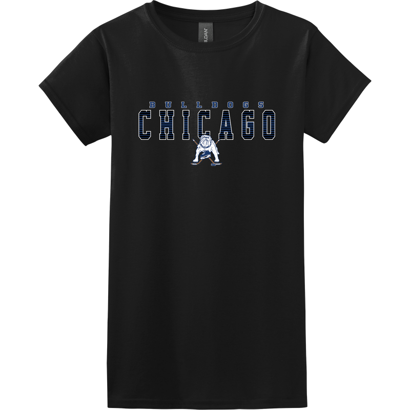 Chicago Bulldogs Softstyle Ladies' T-Shirt