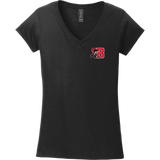 Benet Hockey Softstyle Ladies Fit V-Neck T-Shirt