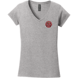 Apple Core Softstyle Ladies Fit V-Neck T-Shirt