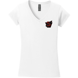 Strathroy Rockets Softstyle Ladies Fit V-Neck T-Shirt