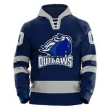 Brandywine Outlaws Youth Sublimated Retro Hoodie