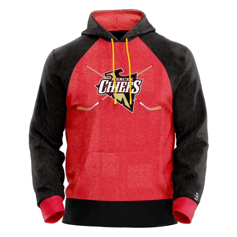 Mercer Tier 1 2013 and Younger Adult Sublimated Hoodie