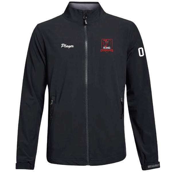 Adult Breakaway Lightweight Warm Up Jacket (King Cobras)