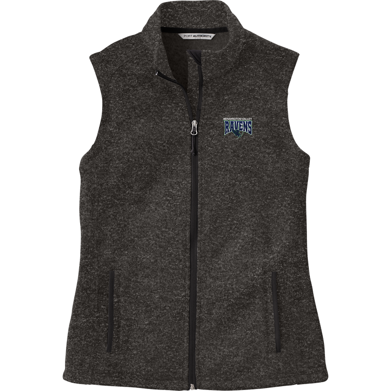 Kensington Valley Ravens Ladies Sweater Fleece Vest