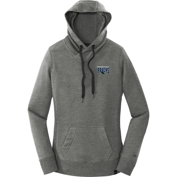 Kensington Valley Ravens New Era Ladies French Terry Pullover Hoodie