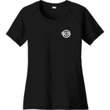 Charlotte Rush Ladies PosiCharge Tri-Blend Wicking Scoop Neck Raglan Tee