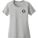 Westchester Express Ladies PosiCharge Tri-Blend Wicking Scoop Neck Raglan Tee