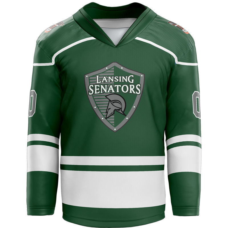 Lansing Senators Adult Goalie Reversible Sublimated Jersey