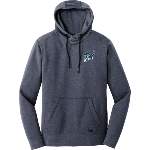 Kensington Valley Rebels New Era Tri-Blend Fleece Pullover Hoodie