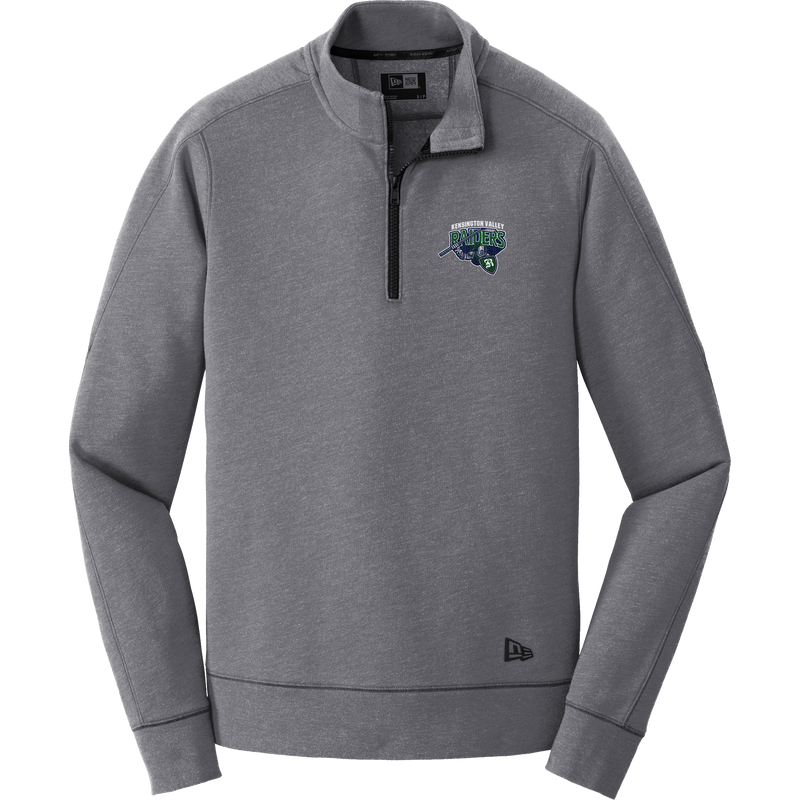 Kensington Valley Raiders New Era Tri-Blend Fleece 1/4-Zip Pullover
