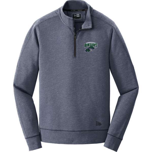 Kensington Valley Renegades New Era Tri-Blend Fleece 1/4-Zip Pullover