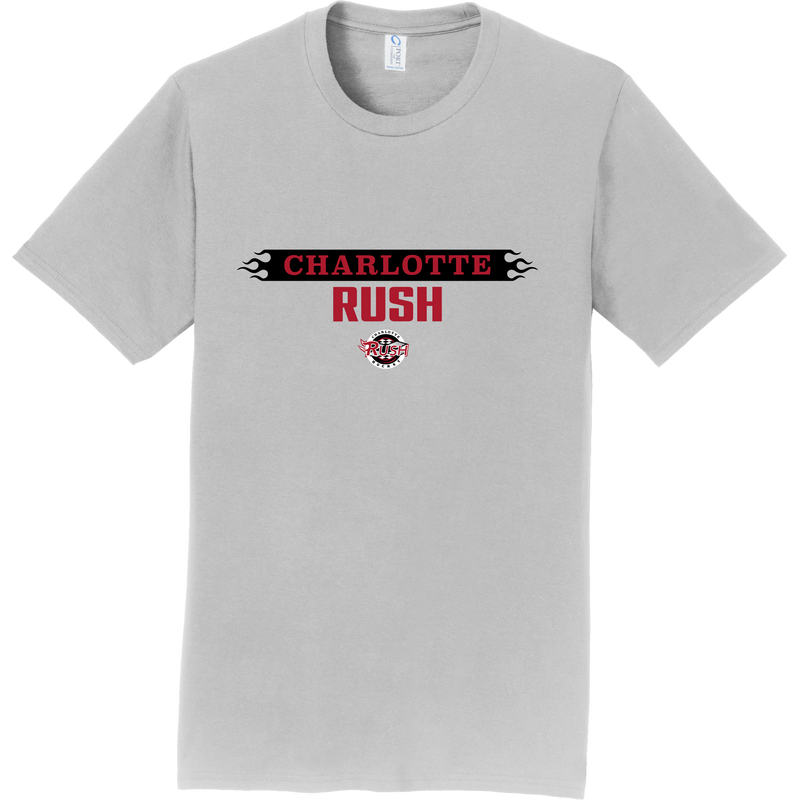 Charlotte Rush Hockey Adult Fan Favorite Tee