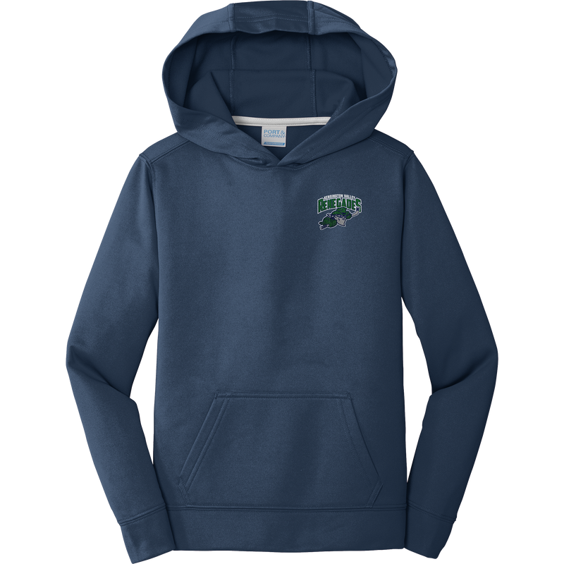 Kensington Valley Renegades Youth Performance Fleece Pullover Hooded Sweatshirt