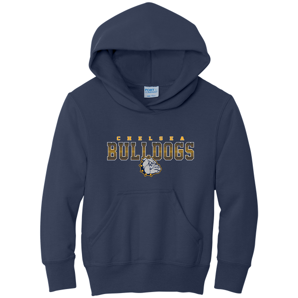 Chelsea Bulldogs Youth Core Fleece Pullover Hooded Sweatshirt