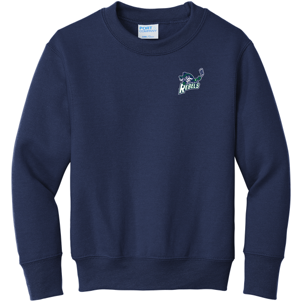 Kensington Valley Rebels Youth Core Fleece Crewneck Sweatshirt
