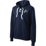 Junior Blades Lace Up Pullover Hooded Sweatshirt