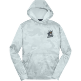 Hard Edge Hockey Youth Sport-Wick CamoHex Fleece Hooded Pullover